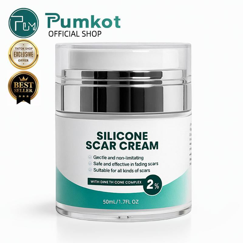 [Buy 1 Get 1 Free] PUMKOT 2% Silicone Scar Repair Cream | Retinol Hydrating Firming Cream | Firming, Moisturizing, Facial Care,Skin Care Tools Recommended by Koreans，Scar Beauty Tools